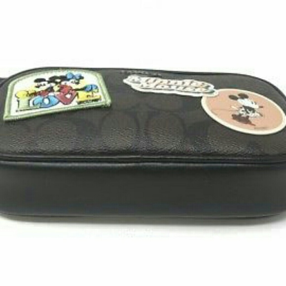 🌟COACH MINNIE MOUSE CROSSBODY POUCH🌟🐾🐭 - Picture 3 of 7